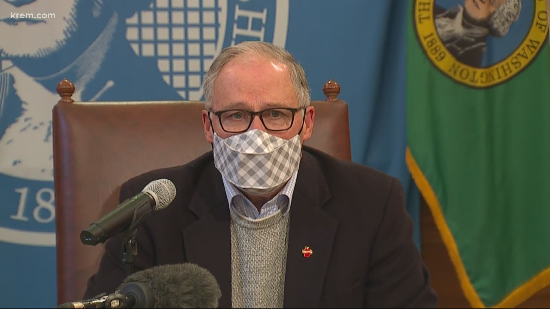Governor Inslee announced there will no longer be the threat of being kicked back to phase one. But any idea of a phase three is still weeks out.