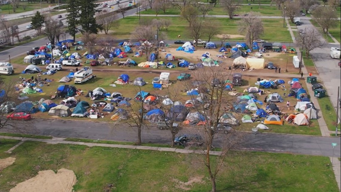 Department of Commerce pays $500,000 to fund first step in moving homeless individuals living near I-90 and Freya