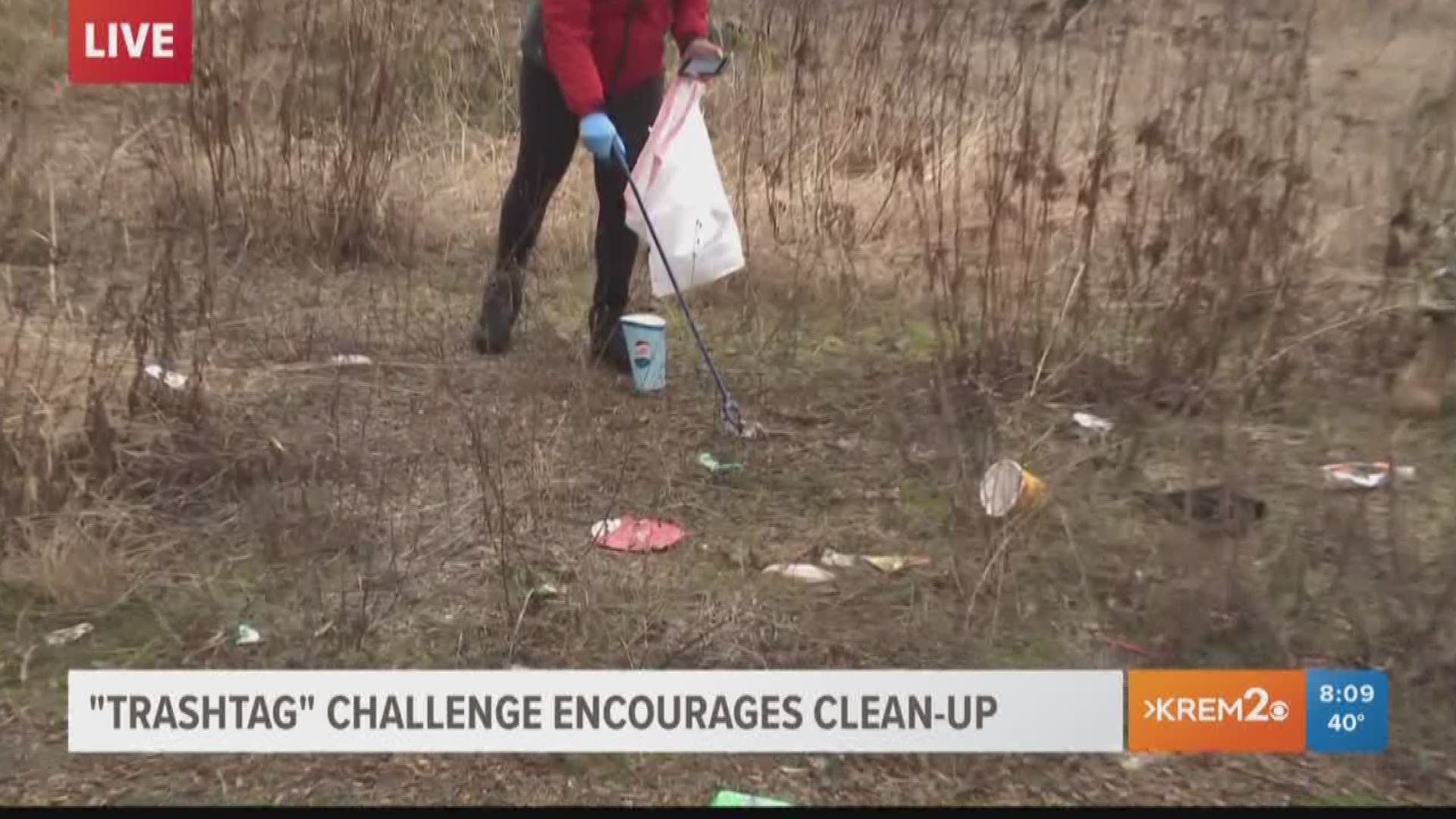 The Trashtag Challenge began after a viral Reddit post telling bored teens to beautify their communities.