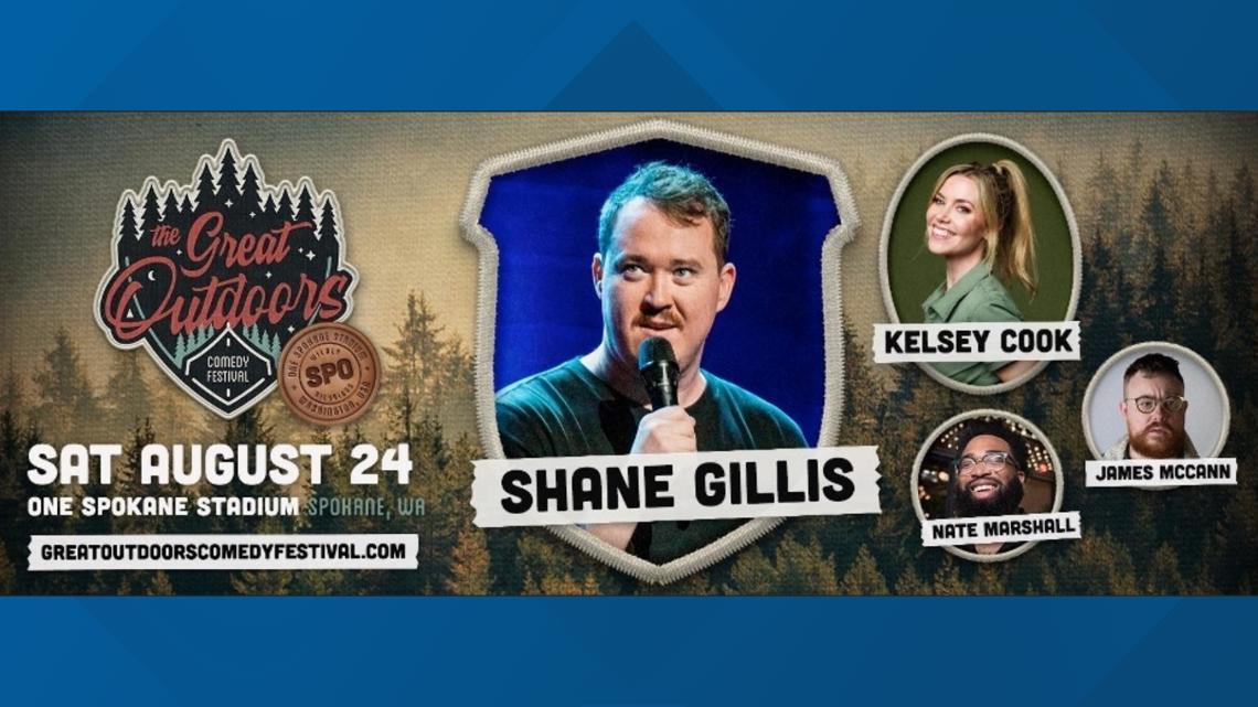 Shane Gillis headlining Spokane's Great Outdoors Comedy Festival