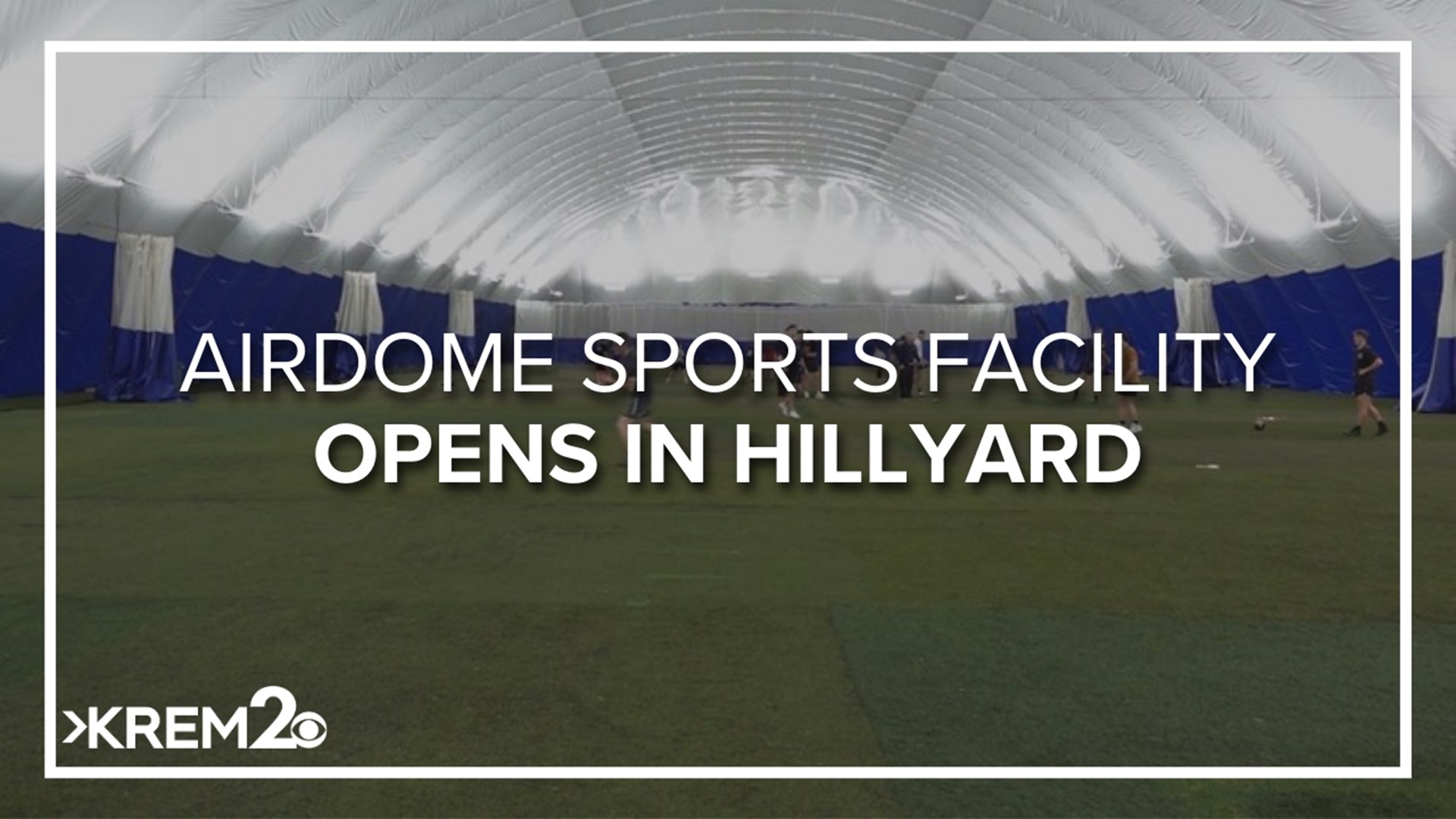 The indoor, climate controlled facility includes amenities for all sports, including baseball, soccer and football.