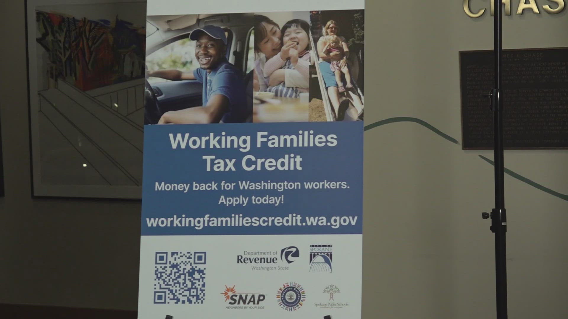 The Department of Revenue announced that eligible families across Spokane County are missing out on the Working Families Tax Credit.