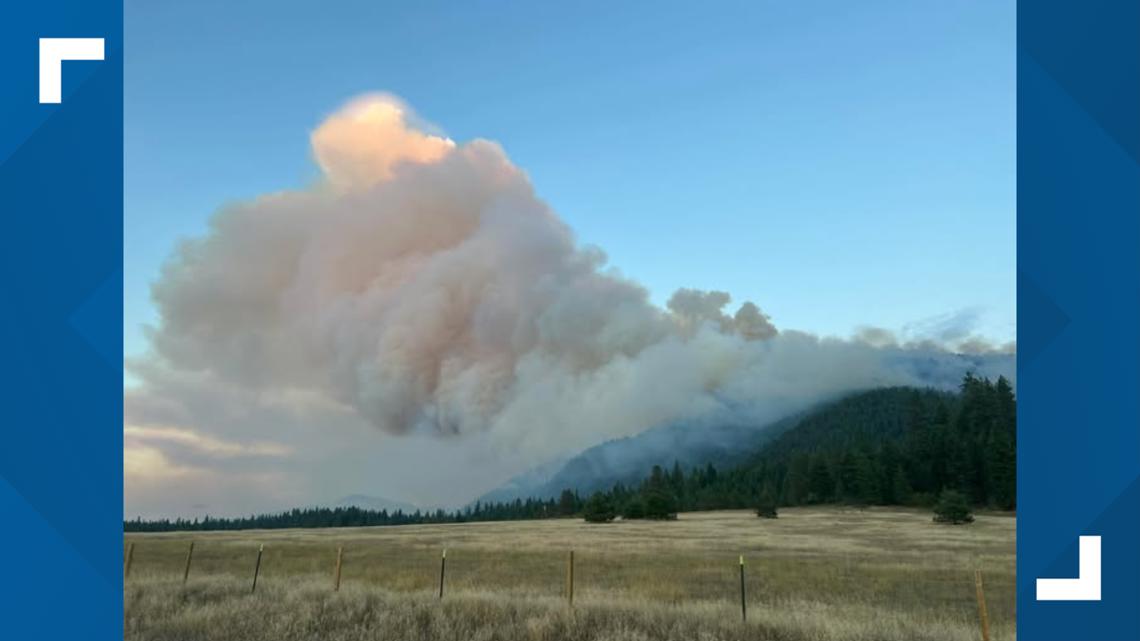 Lightning sparks multiple fires in Stevens County | krem.com