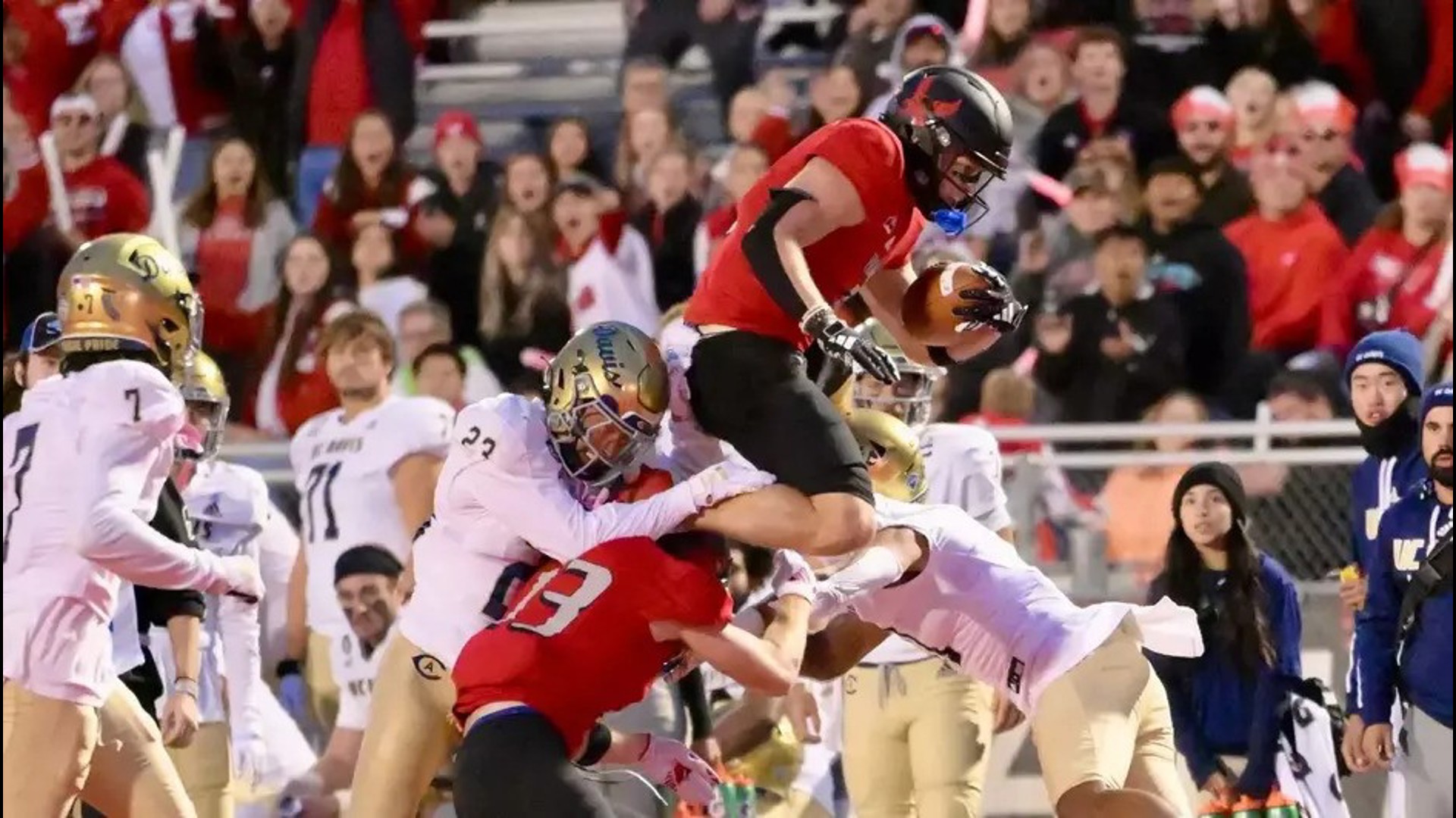 EWU got within 7 points in the fourth quarter, but could not contain the UC Davis offense down the stretch.