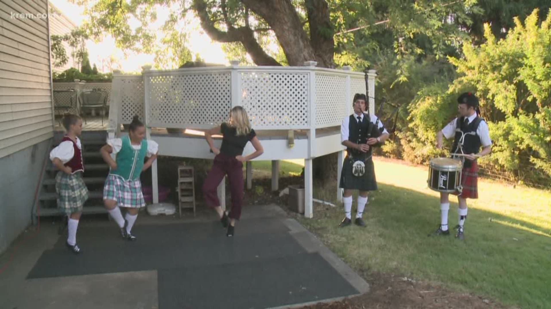 KREM's Danamarie McNicholl, Jen York, and Evan Noorani chat with Sean Pelfrey about the upcoming Scottish Highland Games.