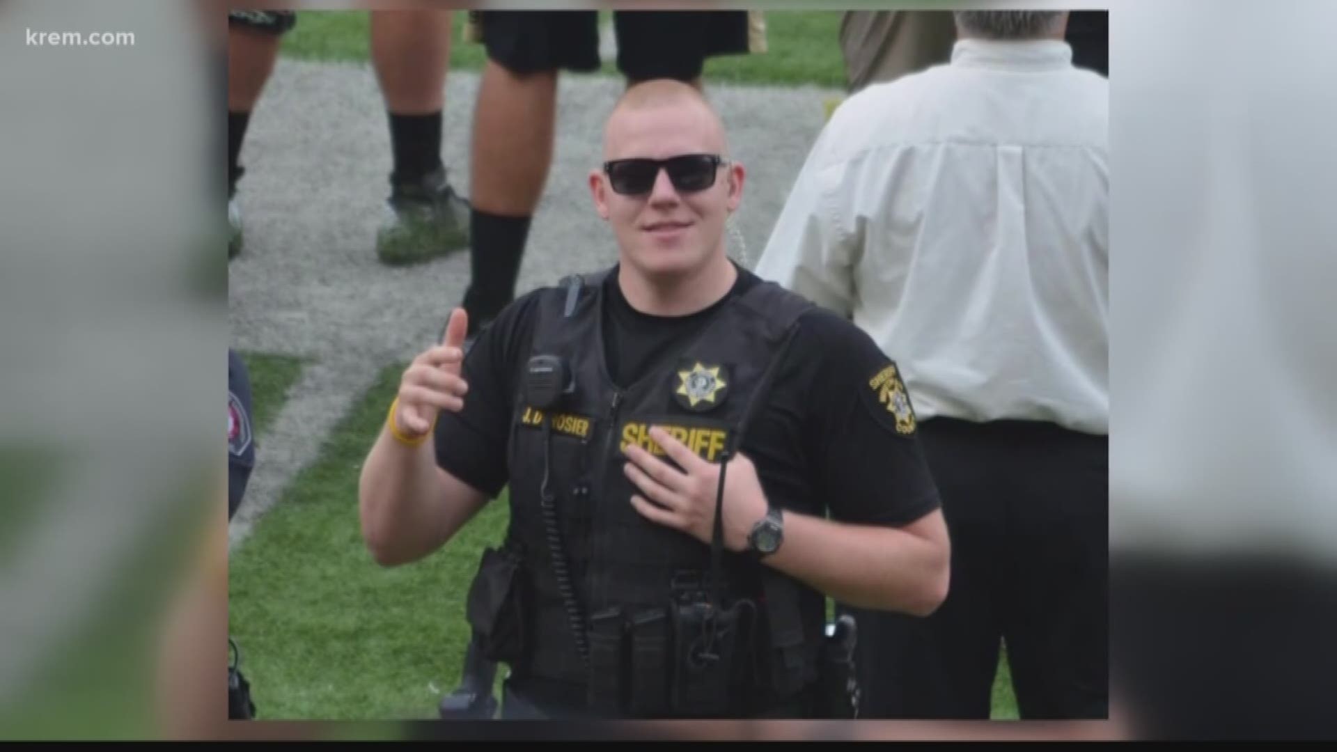 A memorial has been planned for Cowlitz County Sheriff's deputy Justin DeRosier, who was killed in the line of duty.