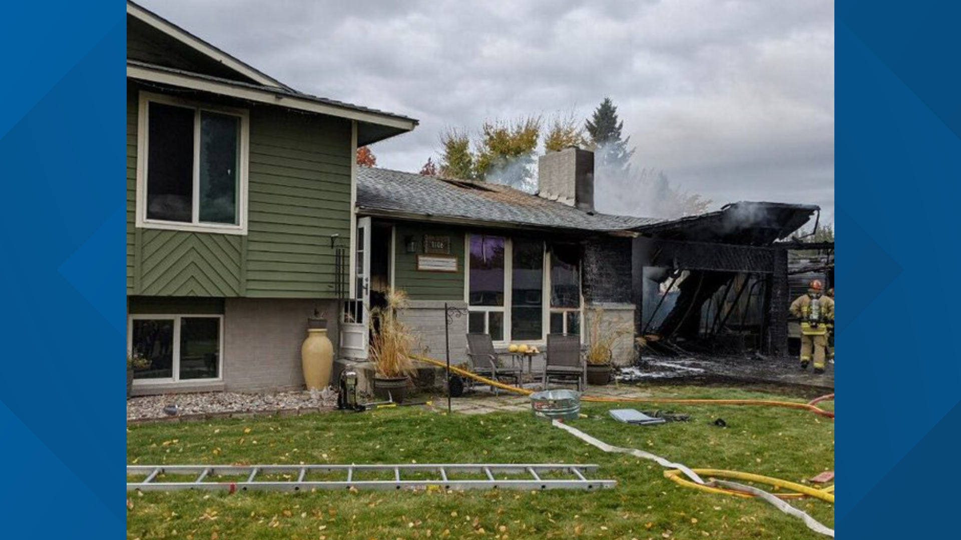 Firefighters respond to residential fire | krem.com