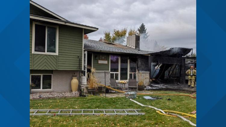 Firefighters respond to residential fire | krem.com