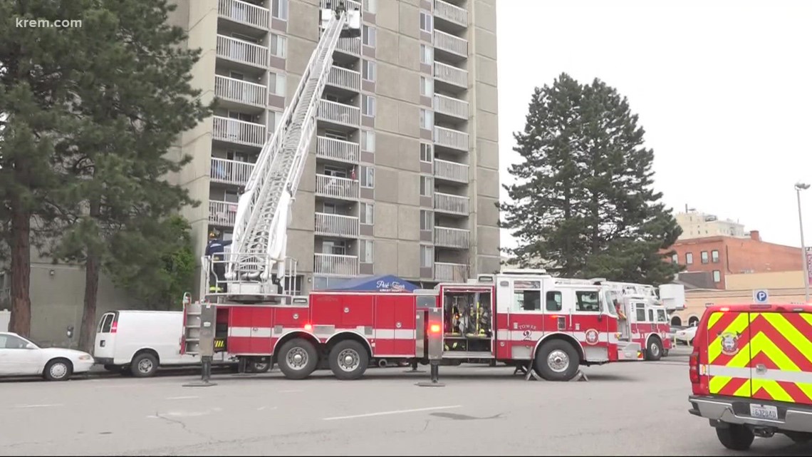 Second fire at Park Tower Apartments in one month brings safety concerns to light