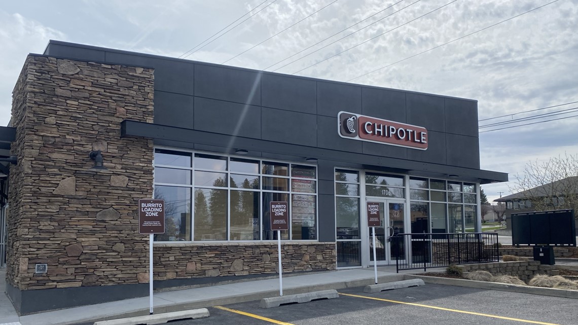 New Chipotlane drivethru location opening in Spokane