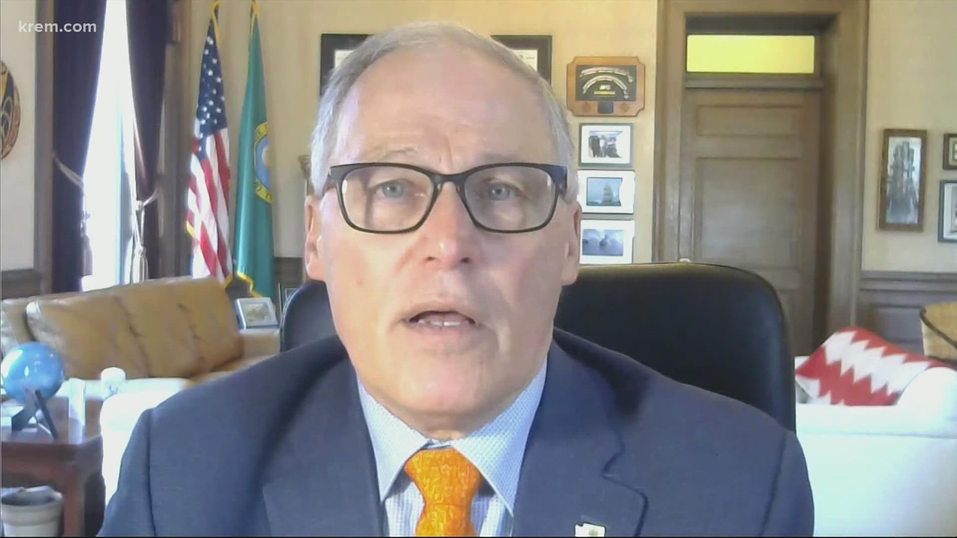 Inslee is also dedicating resources to make it easier to discharge patients to long-term care facilities and asking retired healthcare workers to temporarily return.