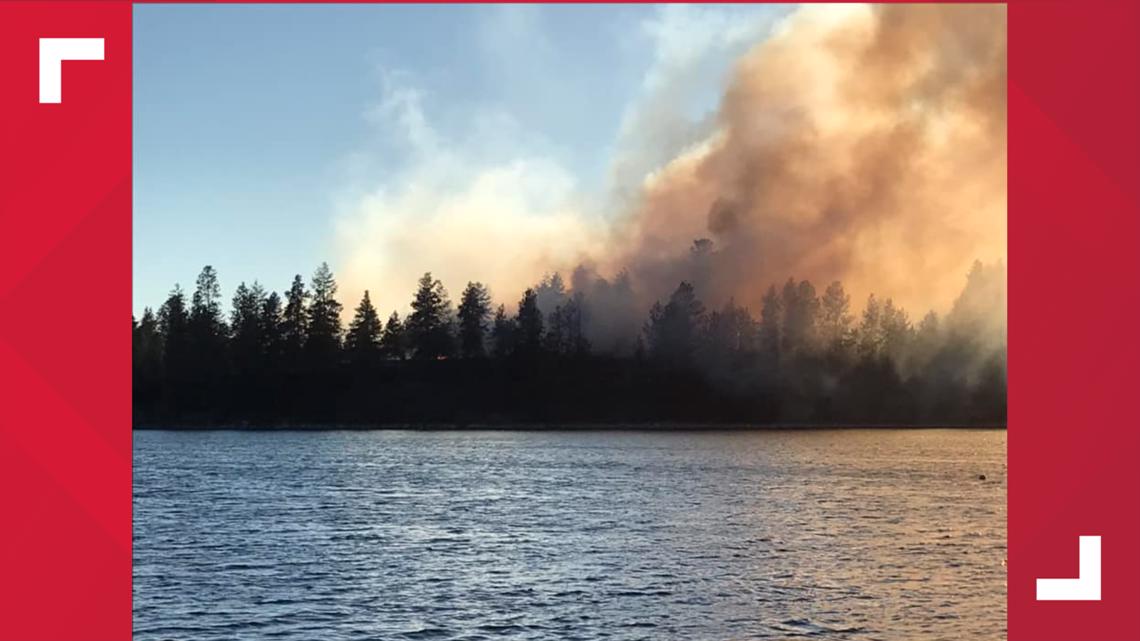 Brush Fire Near Medical Lake Knocked Down; Evacuations Dropped To Level ...