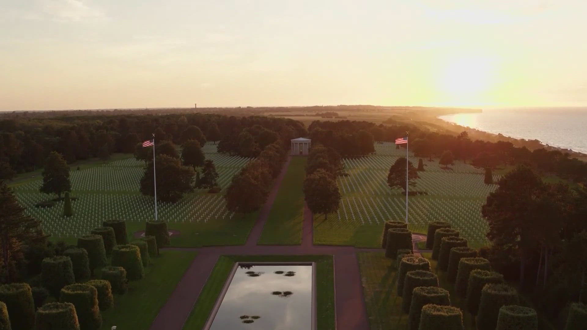 Keeping the rows of gleaming-white tombstones set with military precision on a pristine green lawn is a full-time mission.