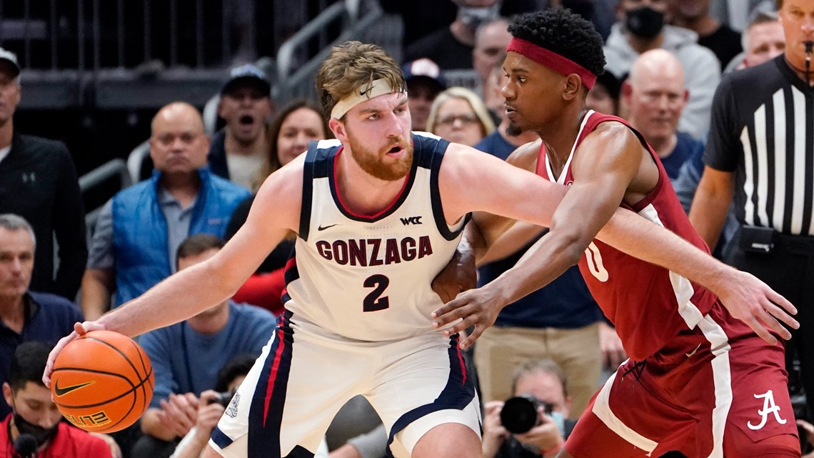 Gonzaga vs. Alabama live stream, watch online, TV channel, prediction,  pick, spread, basketball game odds 