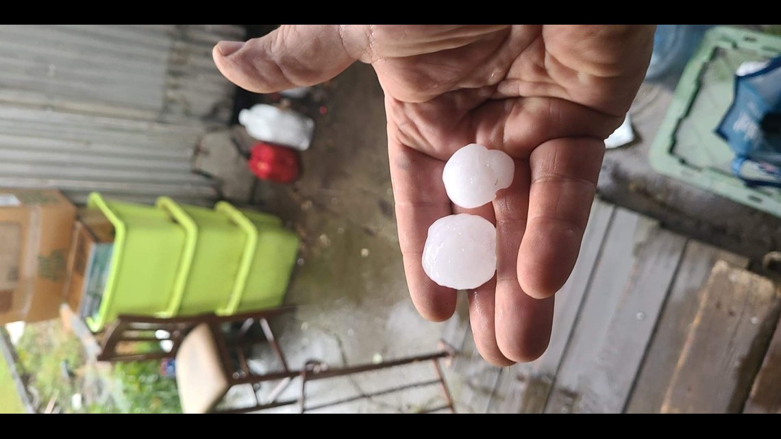 Hail storm photos from viewers | krem.com