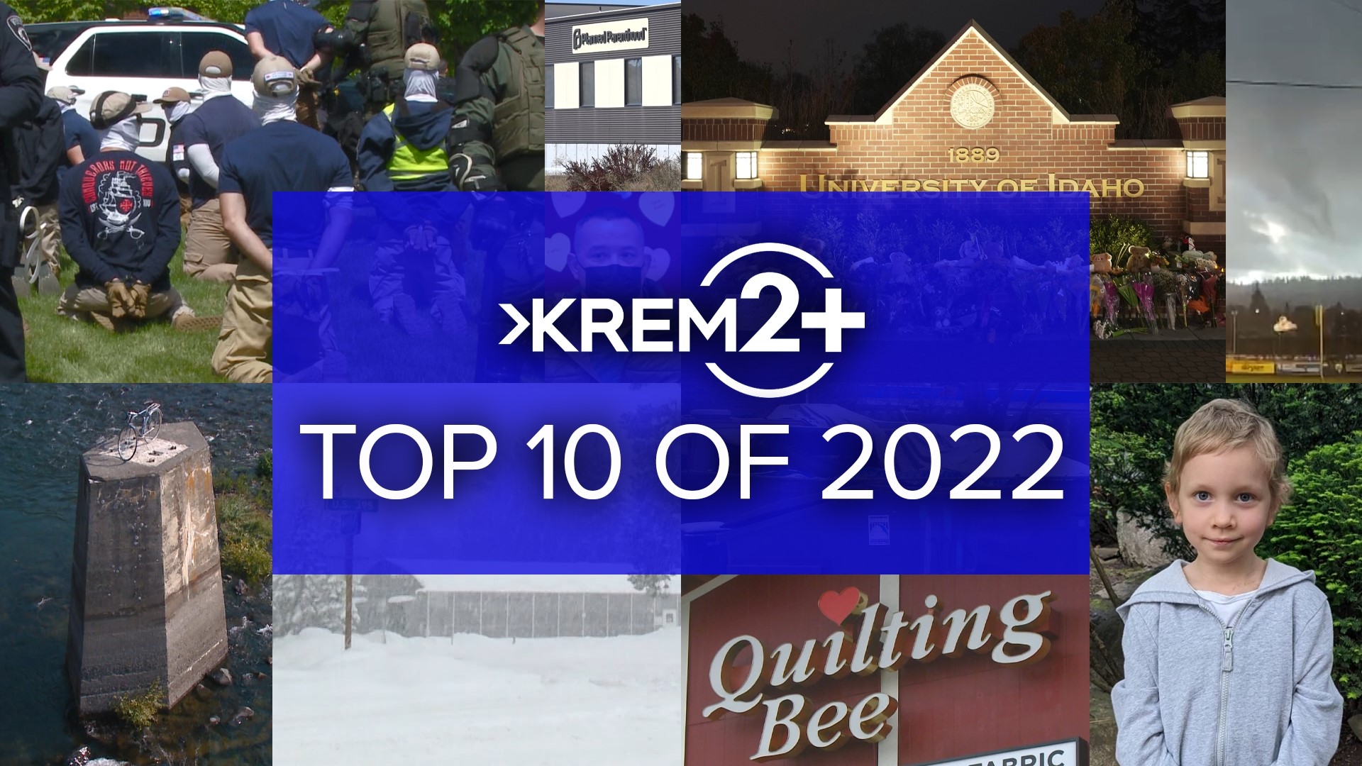 Join KREM 2 News as we countdown the Top 10 stories in Spokane and the Inland Northwest for 2022.