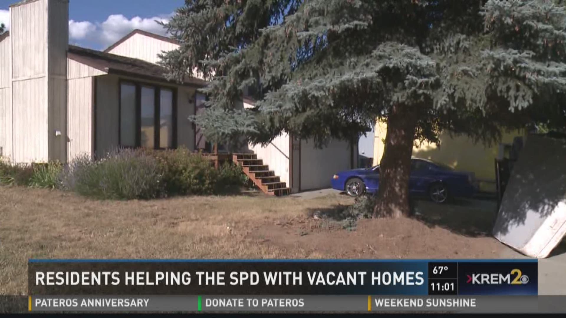 Residents helping Spokane PD with vacant homes