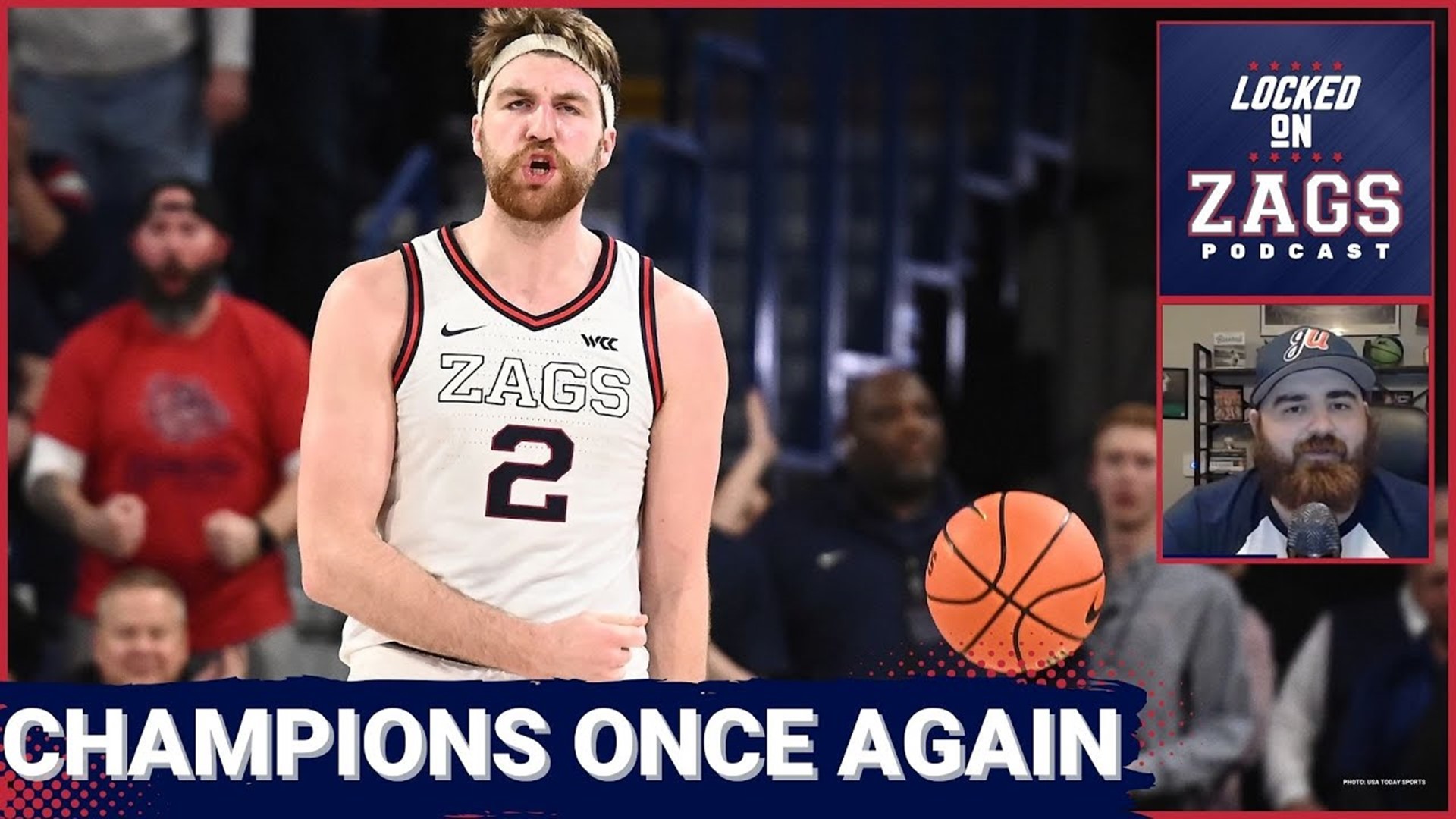 Gonzaga jumped out to a 19-point first-half lead and defeated the Gaels of Saint Mary's at The Kennel, winning a share of the WCC championship.