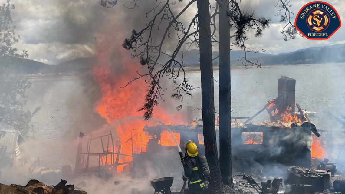 Home is a 'total loss' after fire near Newman Lake - Vimarsana News