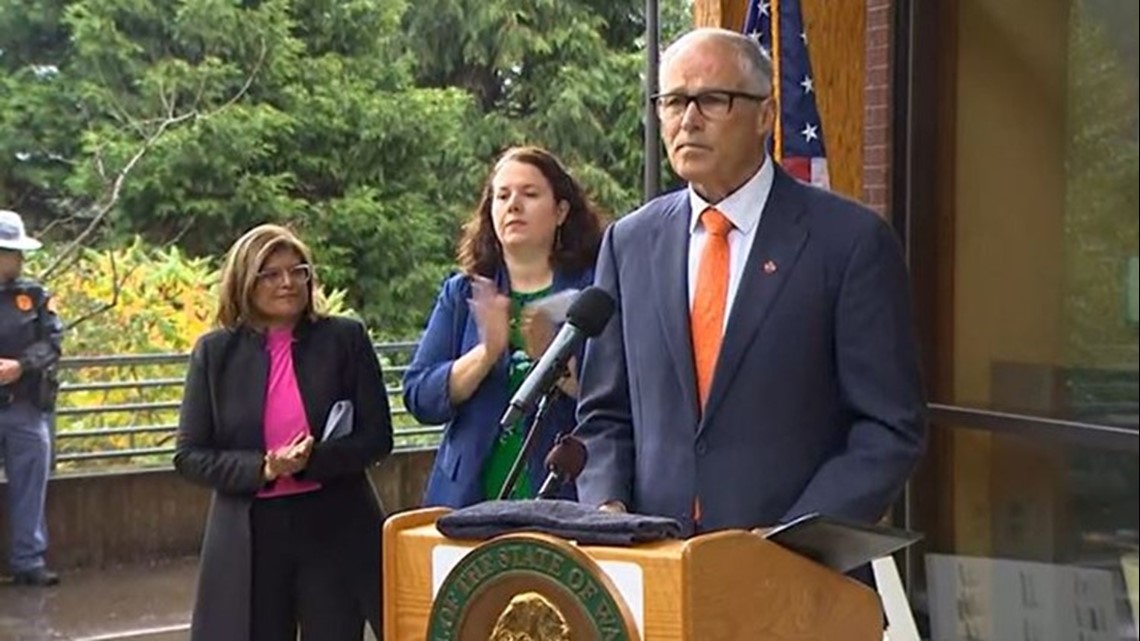 Gov. Inslee Shares State's Plans For I-90 Homeless Camp | Krem.com