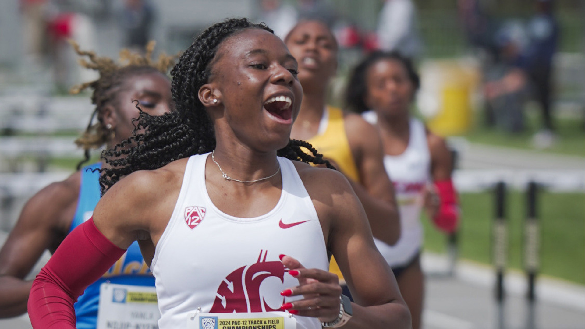 Caicedo is ranked at the top among the nation's best hurdlers and looks to become the first WSU outdoor national champion in 21 years.