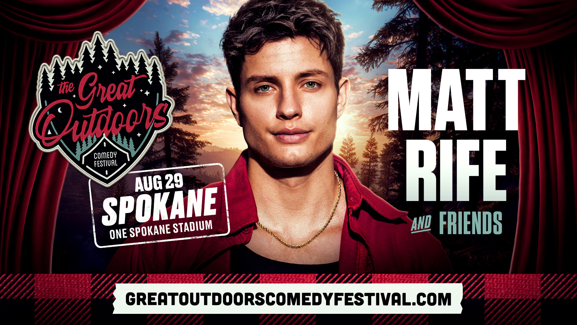 Great Outdoors Comedy Festival unveils first wave of 2026 headliners ...