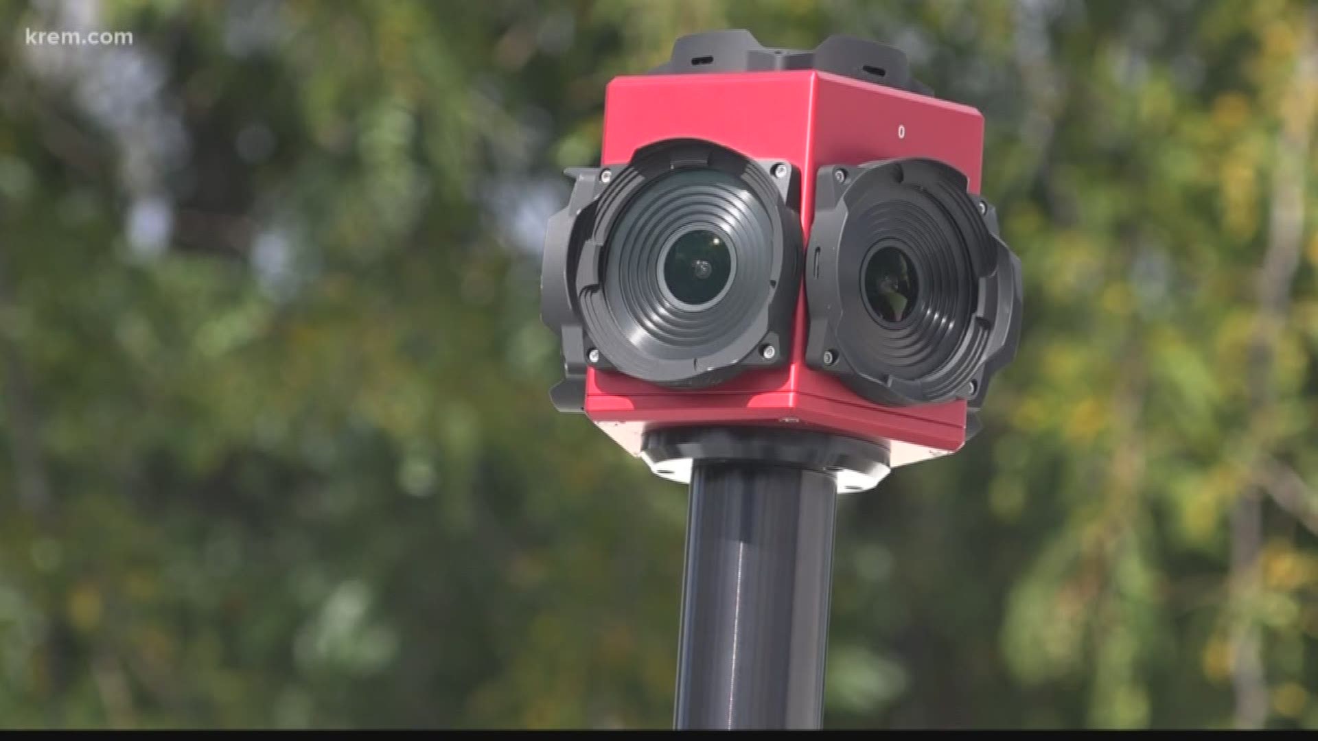 The city of Spokane Valley said the "Street Scan" car is a vendor it hired to take 3D scans of its roads.