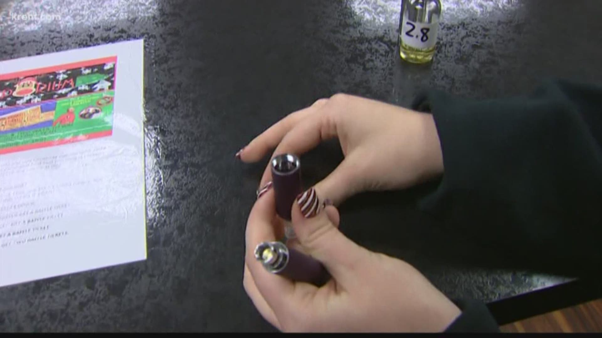 FDA calls the growing trend of vaping among teenagers an epidemic