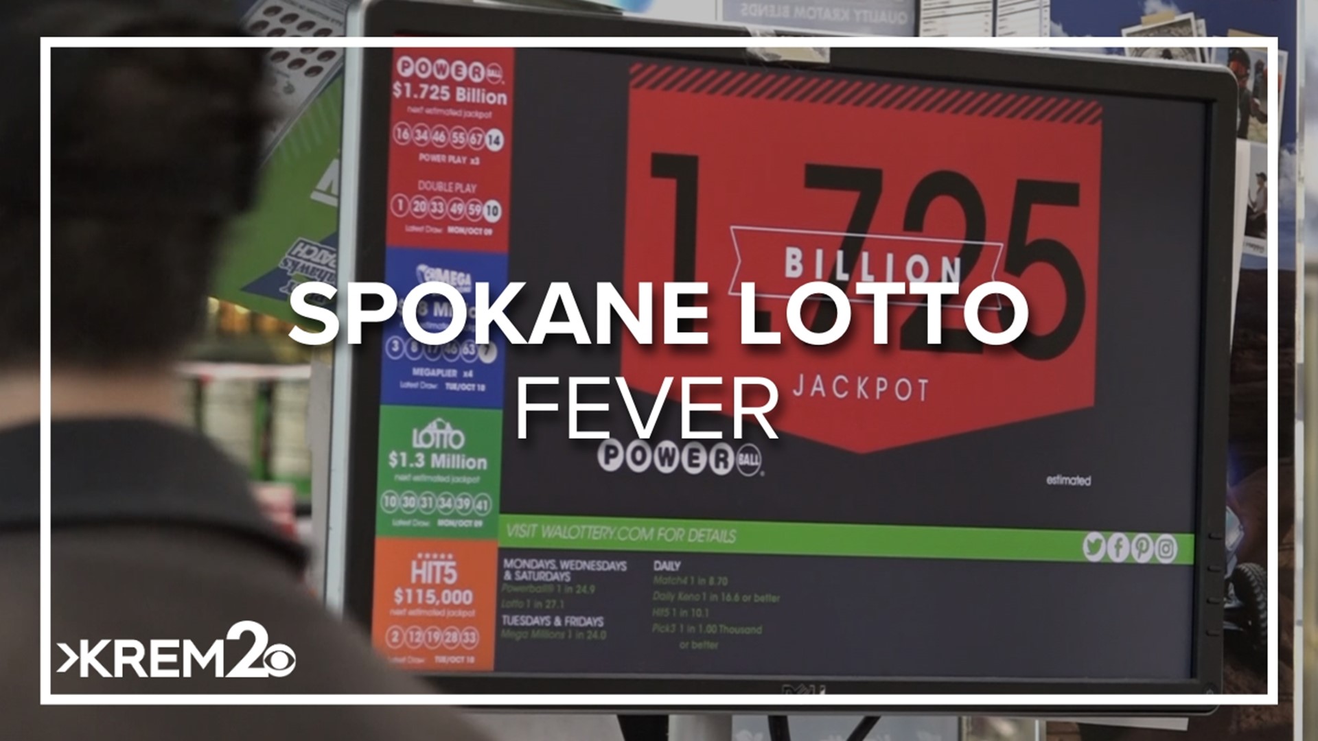 The Maverick on South Regal says sales of lotto tickets is way up ahead of the near-record Powerball drawing Wednesday.