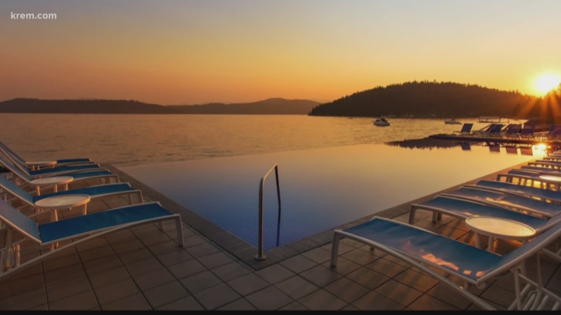 The Coeur d'Alene Resort is turning its giant infinity pool into a hot tub in January for those chilly Inland Northwest winter nights.