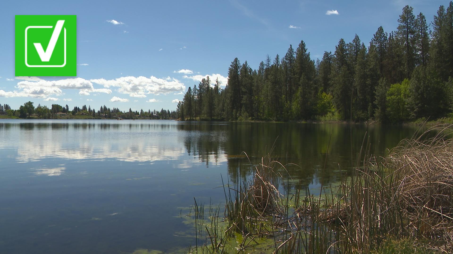 After wildfires burned through Medical Lake, viewers wanted to know if it was safe to go in the water or if debris or runoff might have polluted it.