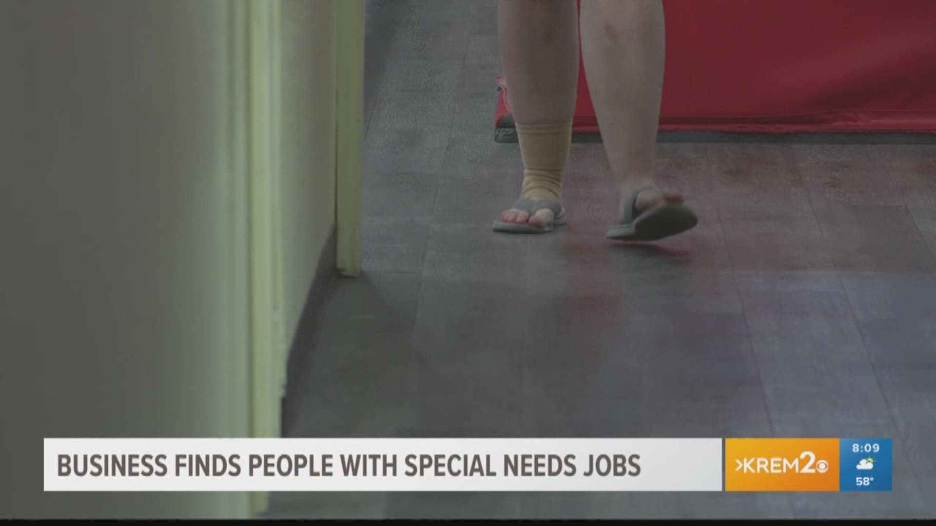 Local business finds jobs for people with special needs (6-13-18)