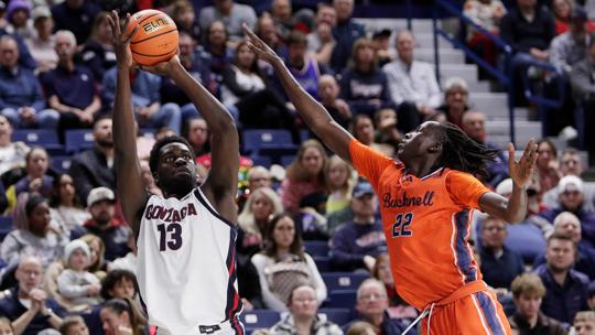 Graham Ike Leads No. 13 Gonzaga To 86-65 Win Over Bucknell | Krem.com