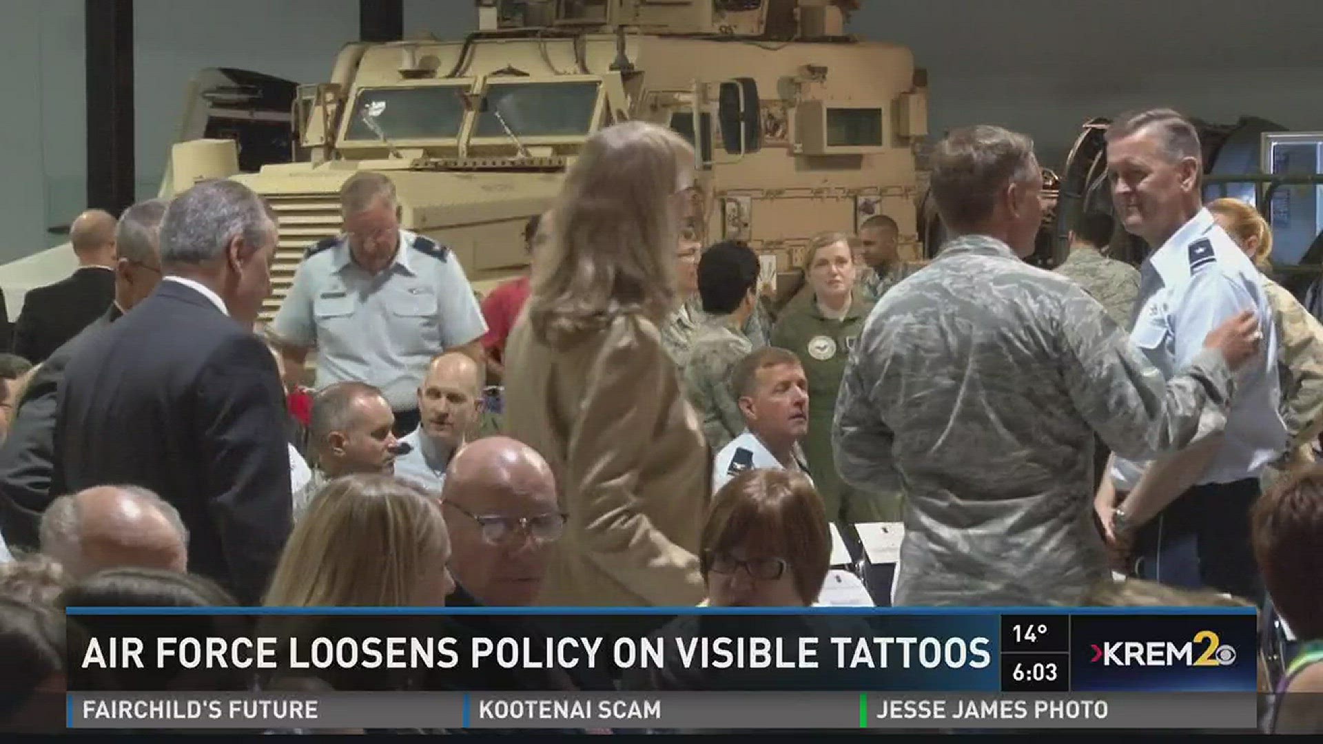 US Air Force announces new tattoo policy