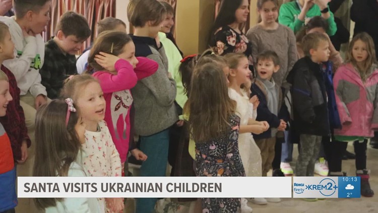 Thrive International holds holiday celebration for Ukrainian refugees