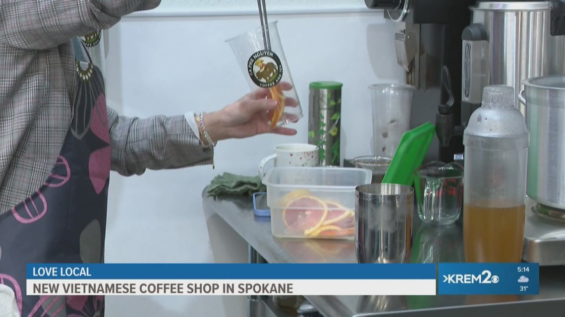 'Climbing our way up': Mother & son open new Vietnamese coffee shop on Spokane's South Hill
