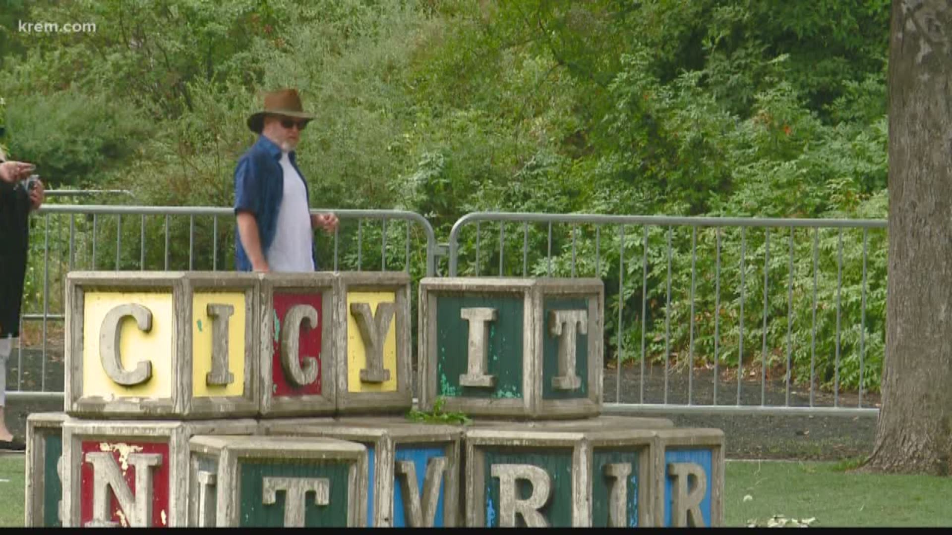 After dealing with heat advisories earlier in the week, people in Spokane are taking advantage of the cooler weather.