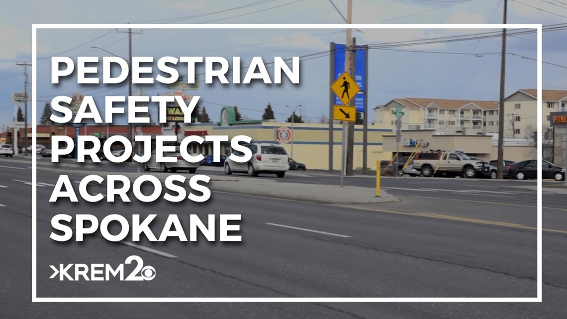 Pedestrian crosswalks around Spokane to receive improvements