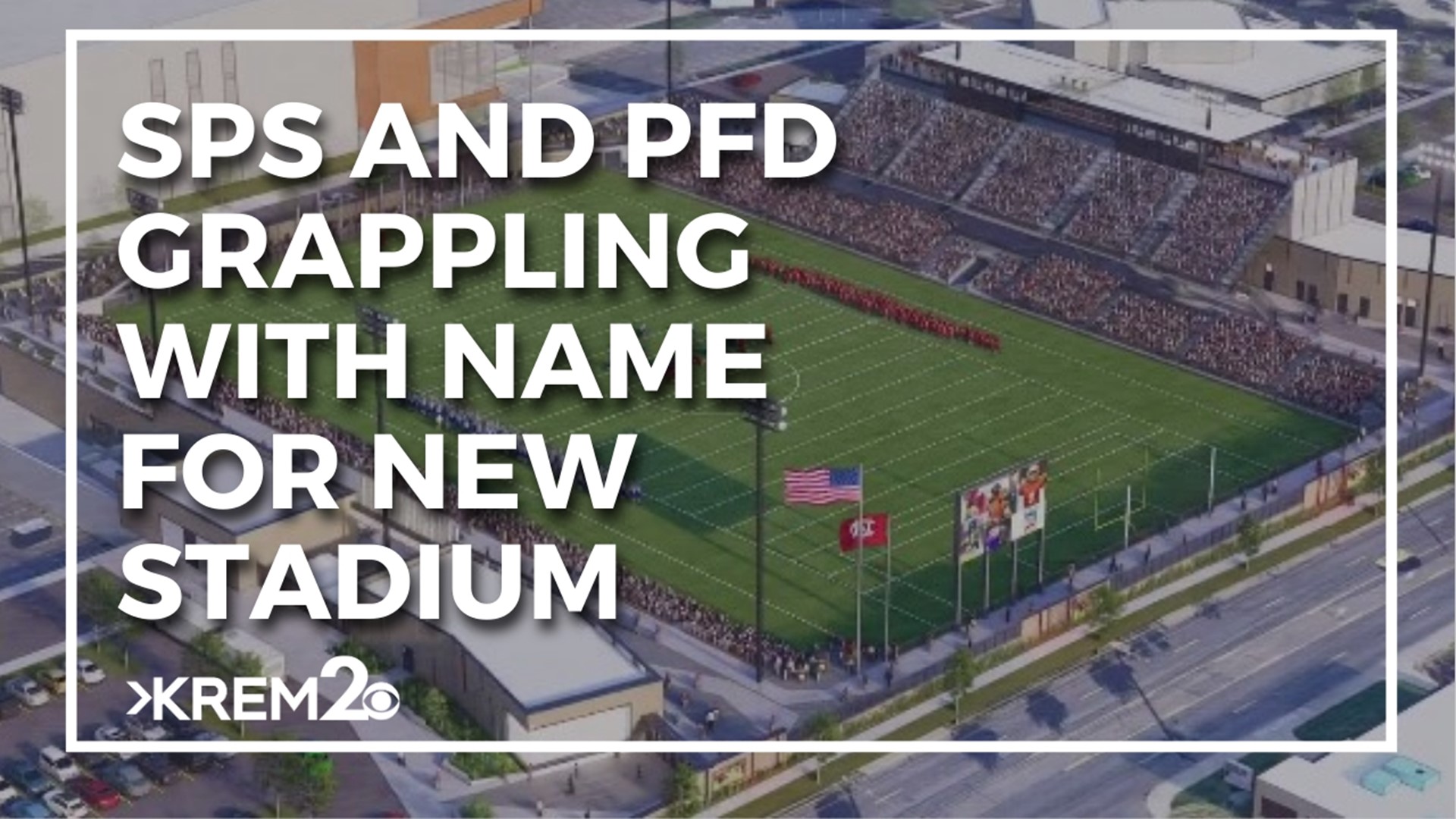 Both Spokane Public Schools and the Public Facilities District need to agree on a stadium name and sponsor.