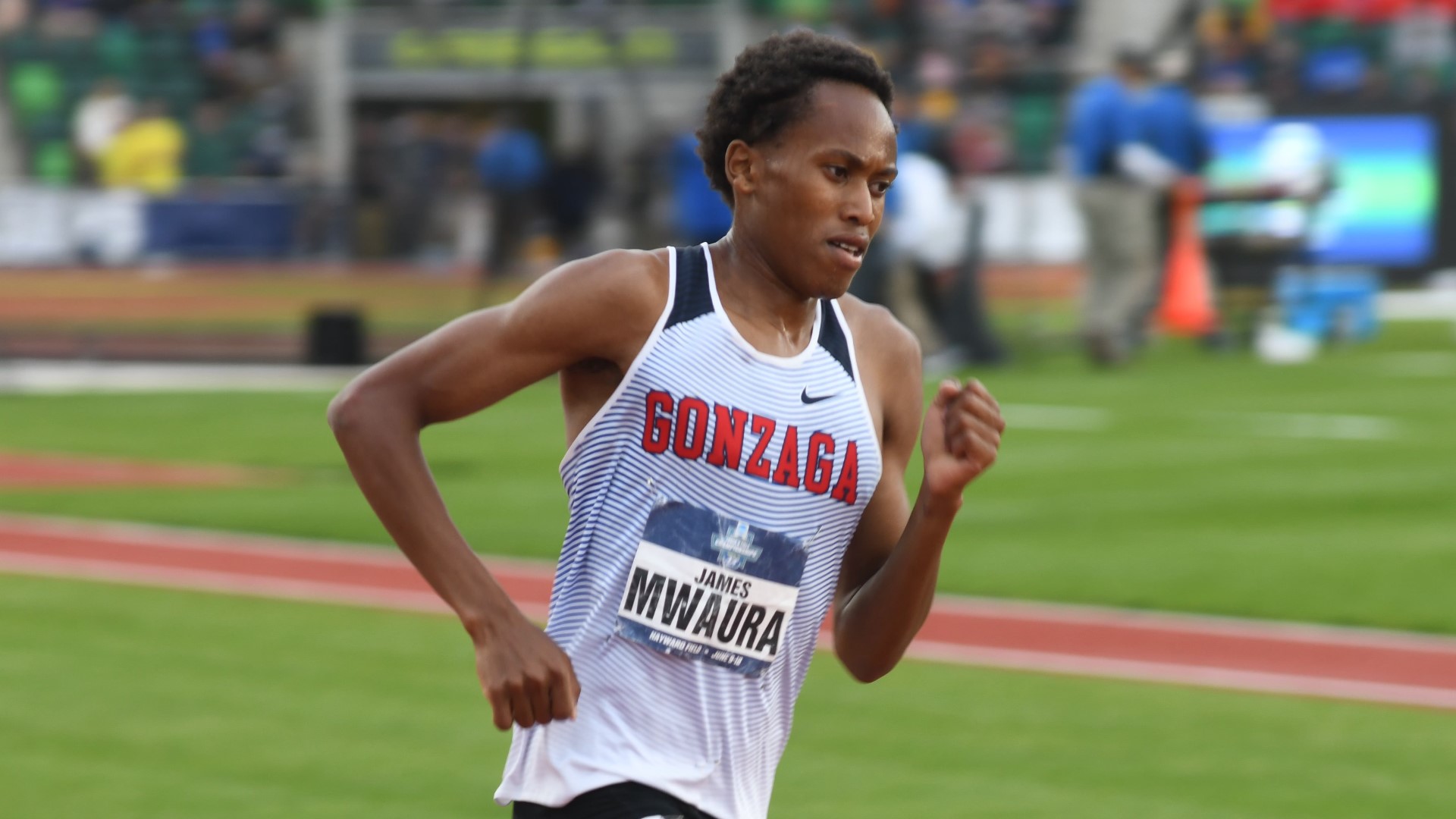 Gonzaga's James Mwaura finishes 14th in 10K race at Olympic Trials