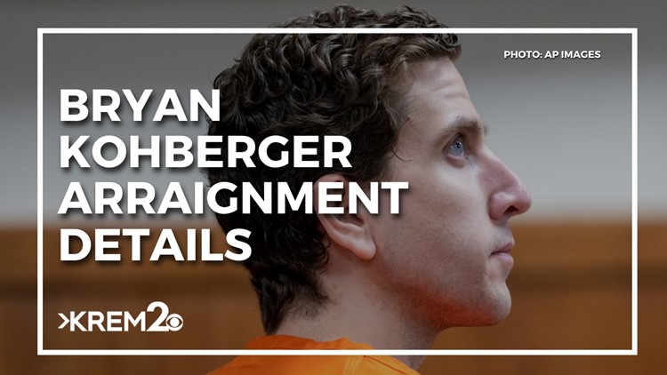 Here's what happened at Bryan Kohberger's arraignment