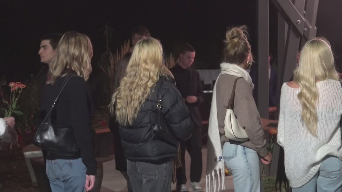 University of Idaho students unite at a memorial to honor four lost lives