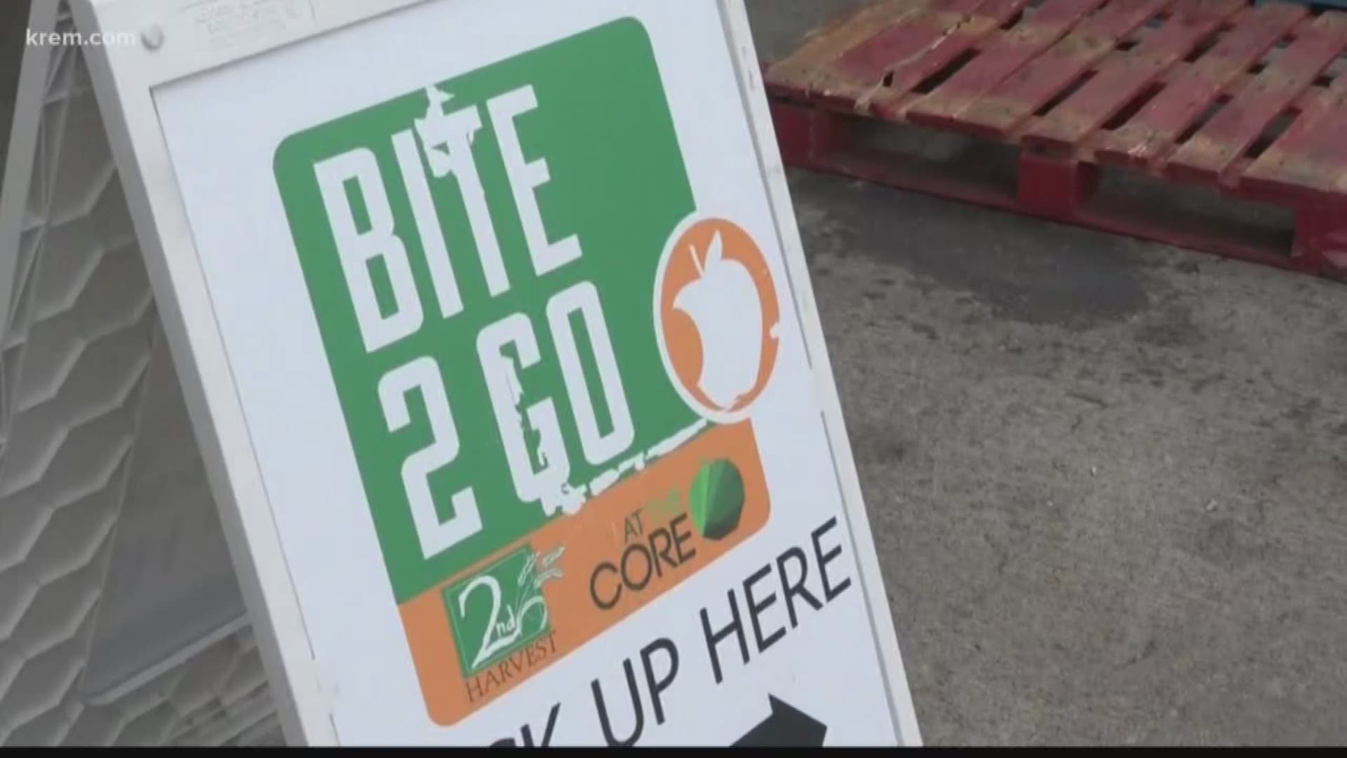 Thousands of children right here in Spokane don't have a steady source of meals on the weekends. A program called Bite 2 Go provides them with meals.