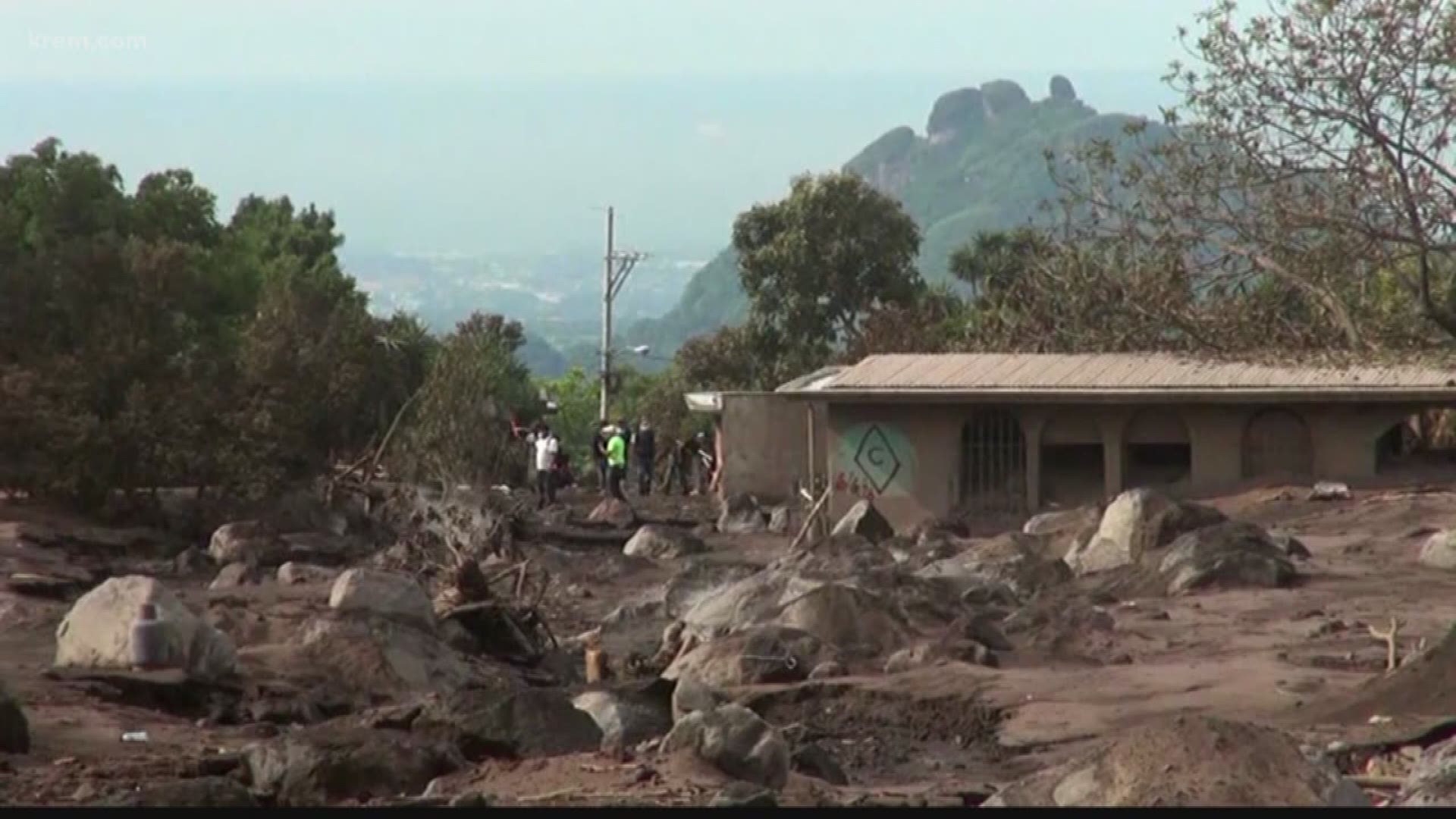 Sarah Carter got to Guatemala just one week before the deadly volcano eruption.