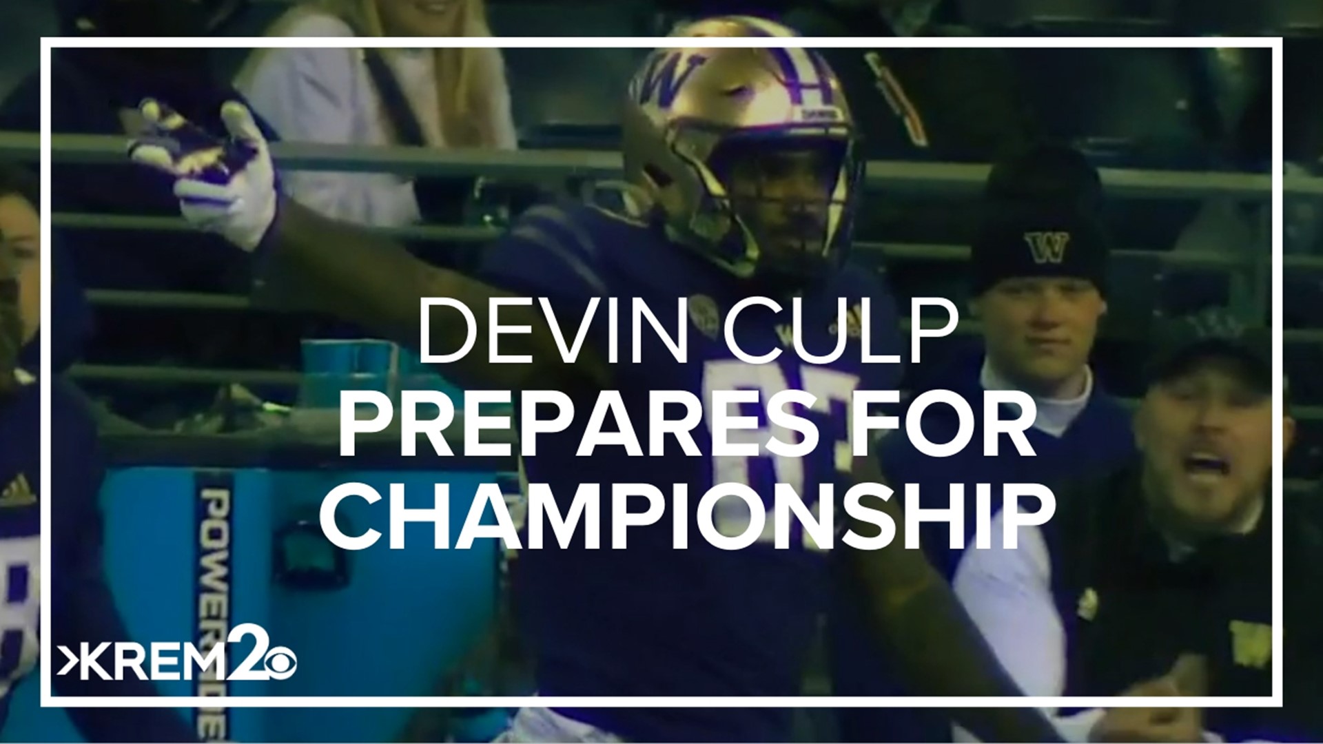 UW tight end Devin Culp discusses his Spokane roots and his preparation for Monday's national title game
