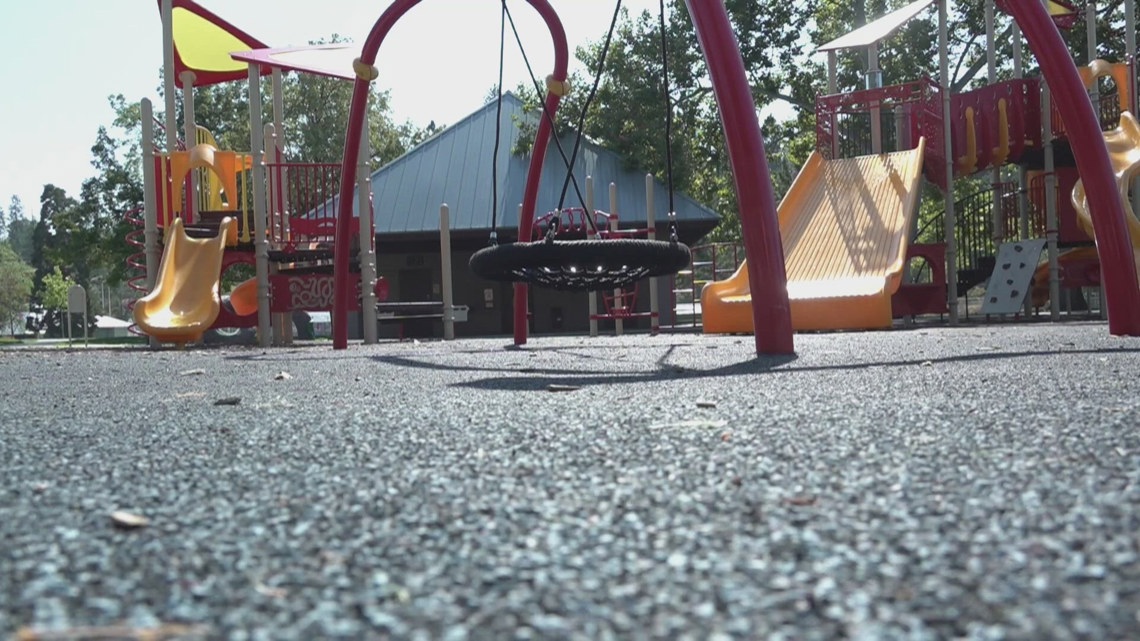 Spokane Police Department finds loaded gun at Liberty Park playground | krem.com