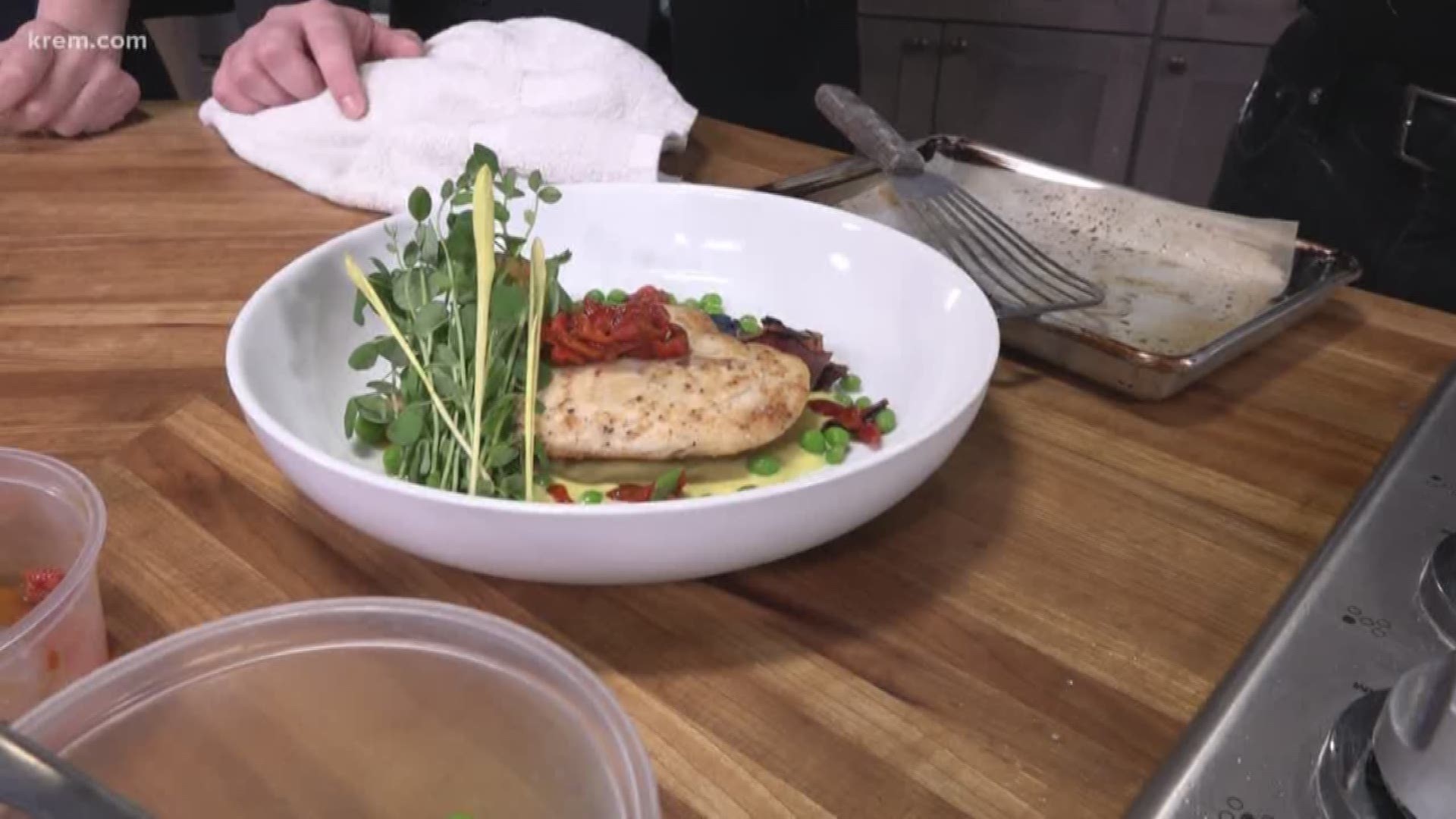 KREM's Joshua Robinson and Danamarie McNicholl check in with Chef Michael Wiley to preview the Restaurant Week menu at Wiley's Downton Bistro.