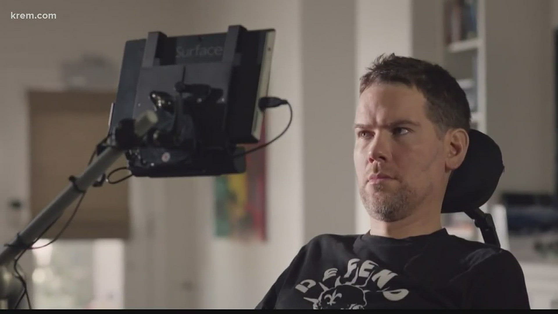 KREM 2's Jane McCarthy caught up with Blair Casey of Team Gleason about the importance of the Spokane support and more.