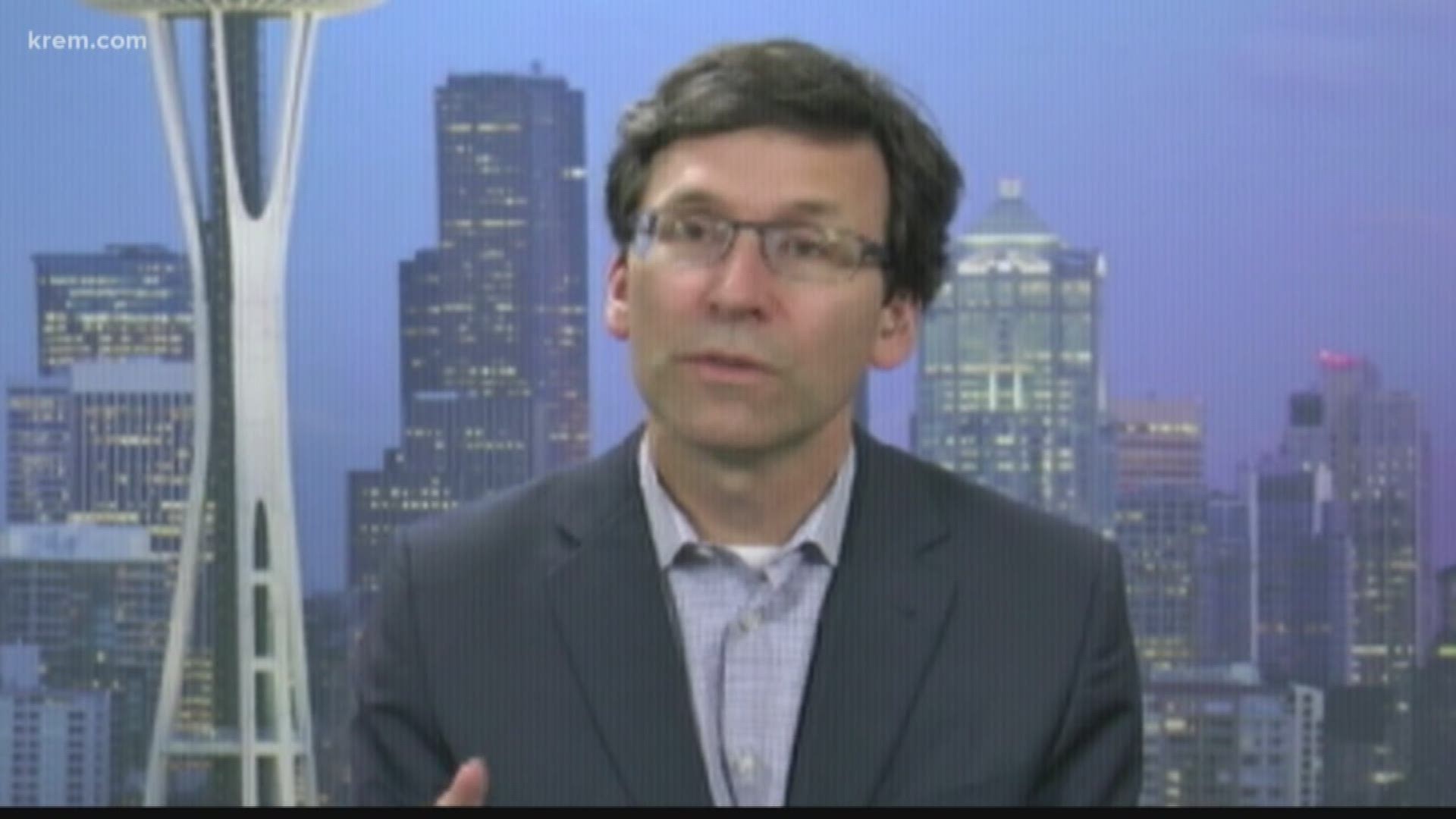 KREM Reporter Casey Decker spoke with Washington Attorney General Bob Ferguson, who is suing a pharmaceutical company and three distributors over the opioid crisis.