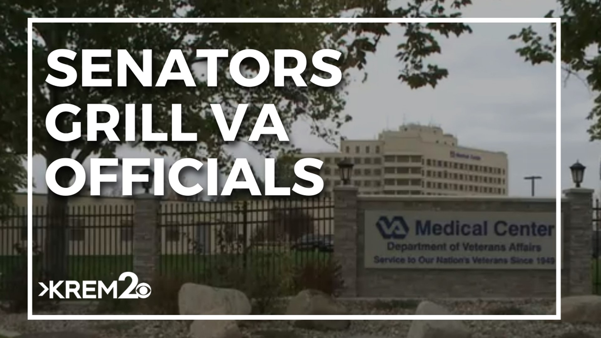 The U.S. Senate Committee on Veterans' Affairs hearing happened about a day after senators say VA officials told them about the deaths linked to the computer system.